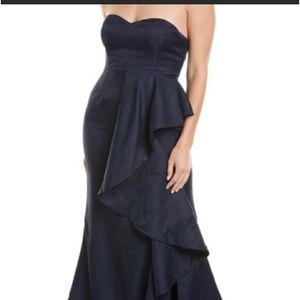 Fame and partners The Airlie Dress . Navy